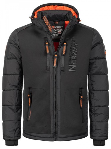 Herren winter jacke mit - herren, kapuze