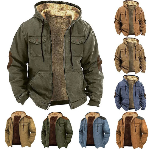 Herren winterjacke warm mit - herren,