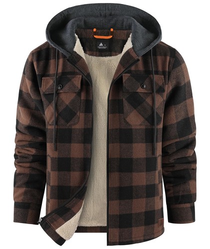 Herren holzfällerjacke - herren,